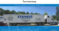 Desktop Screenshot of crowntransferandstorage.com